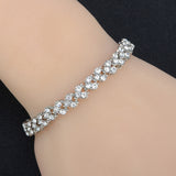 2020 New Fashion Roman Style Woman Crystal Diamond Bracelets Gifts Bracelets For Fashion Women Bead Diy Jewelry Wholesale