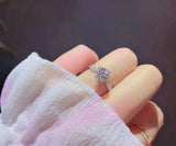 2017 Hot sale New Design Luxury Big Oval CZ Ring Golden Color Wedding ring Fine Jewelry for Women Free Shipping Jewelry
