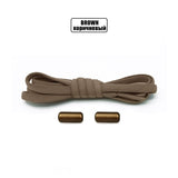 Elastic No Tie Shoelaces Semicircle Shoe Laces For Kids and Adult Sneakers Shoelace Quick Lazy Metal Lock Laces Shoe Strings