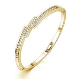 Openwork Double Heart Lady Ring Classic Fashion Charm Personality Cubic Zirconia Jewelry Festive Pop Jewelry Gift Shiny Pop