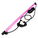 Pilates Bar Lightweight Resistance Band And Toning Bar Home Gym Trainer Portable Pilates Total Body Workout Yoga Fitness Stretch