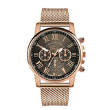 Stainless Steel Strap Watches For Women Luxury 2020 Rose Gold Dial Quartz Wrist Watch For Ladies Bracelet Reloj Mujer Relogio