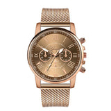 Stainless Steel Strap Watches For Women Luxury 2020 Rose Gold Dial Quartz Wrist Watch For Ladies Bracelet Reloj Mujer Relogio