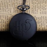 HP Design Snitch Ball Quartz Movement Pocket Watch Necklace Chain harried Pendant Pocket Watch Clock Mens Womens Gifts Souvenir