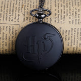 HP Design Snitch Ball Quartz Movement Pocket Watch Necklace Chain harried Pendant Pocket Watch Clock Mens Womens Gifts Souvenir