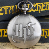 HP Design Snitch Ball Quartz Movement Pocket Watch Necklace Chain harried Pendant Pocket Watch Clock Mens Womens Gifts Souvenir